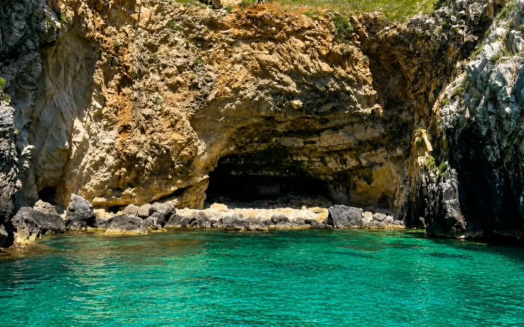 Le grotte di Castro Marina: cosa si vede in barca e perché si parte da qui